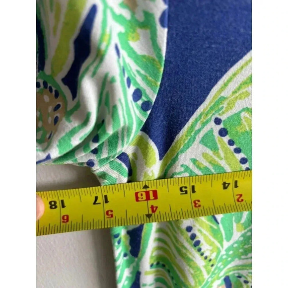 Lilly Pulitzer Latitude Adjustment Ophelia Swing Tropical Print Dress Sz XS/ S - Picture 7 of 10